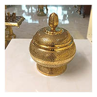 شکلات خوری برنجی برنزی یوفو 9 اینچ