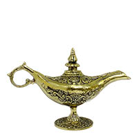 دکوری برنجی برنزی مدل چراغ جادو