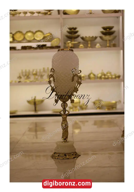 گلدان پایه سنگی بانو