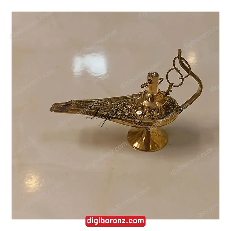 چراغ جادو برنجی برنزی سایز کوچک هندی
