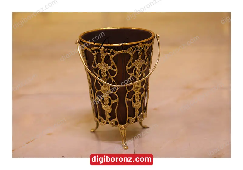 سطل رومیزی پایه ۵ سانت