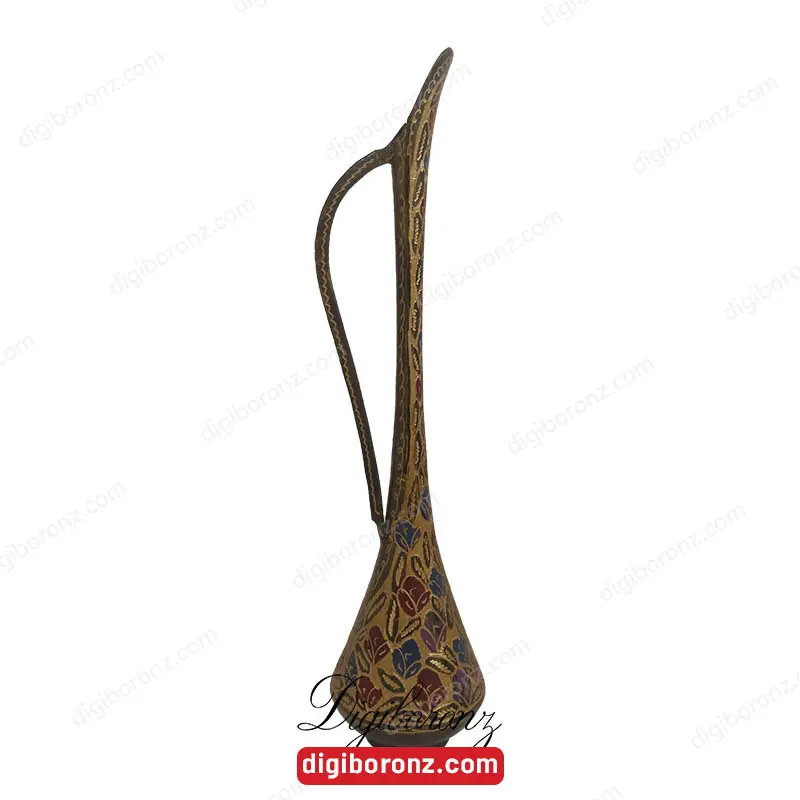 گلاب پاش برنجی برنزی مدل لاهوری (کنتر) سایز 14 اینچ